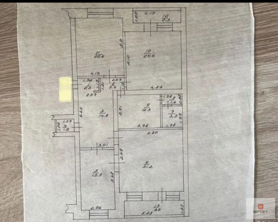 Продажа квартиры, Казань, ул. Марселя Салимжанова - Фото 12