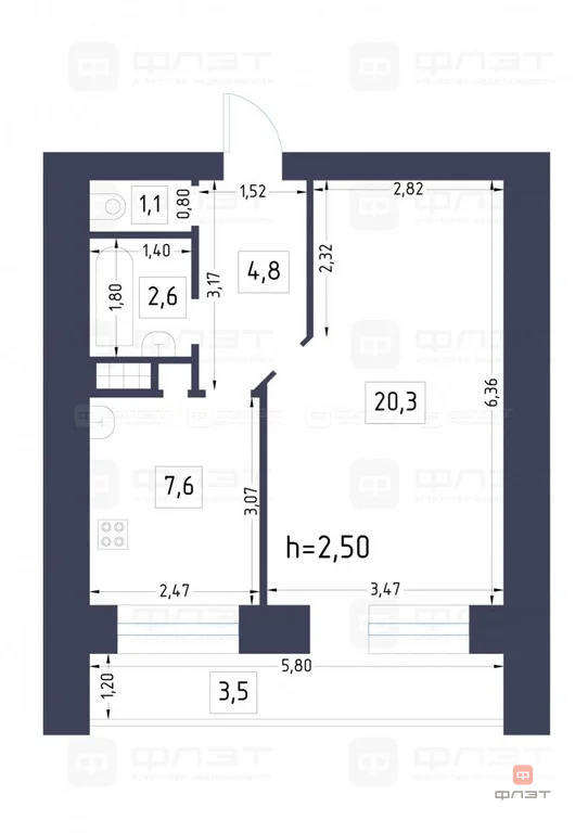 Продажа квартиры, Казань, ул. Серова - Фото 17