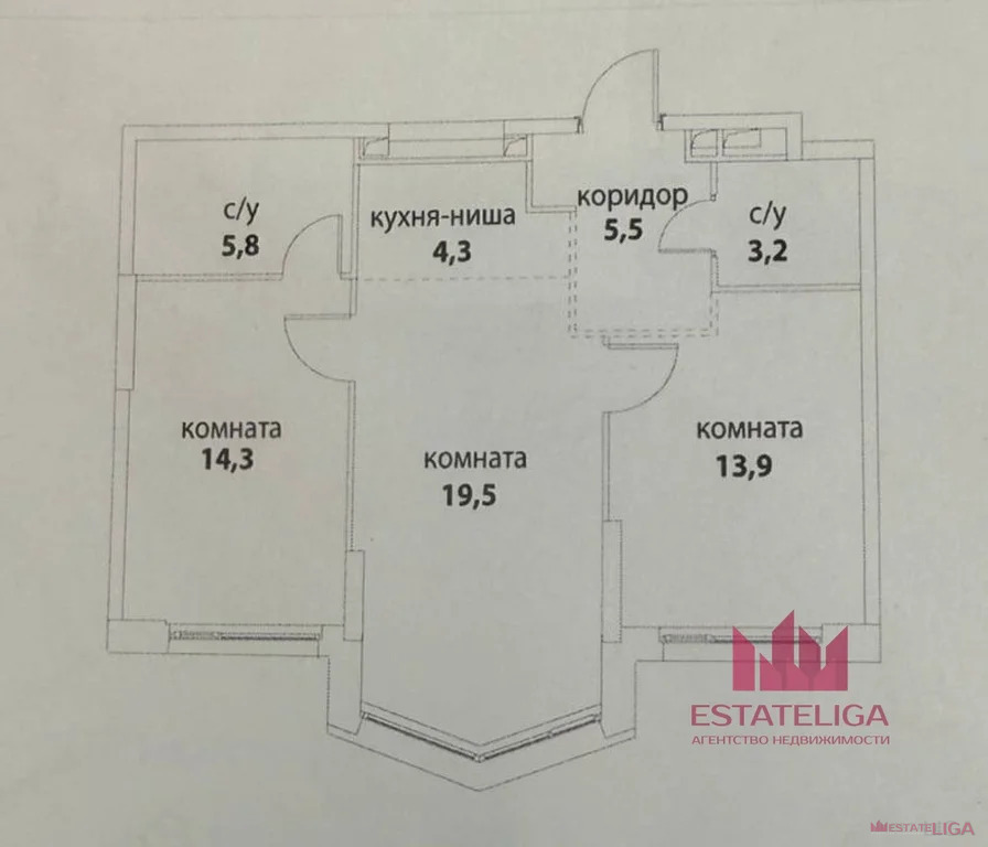 Продажа квартиры, улица Крузенштерна - Фото 1