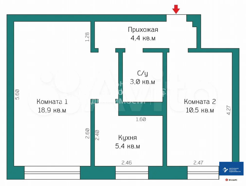Продажа квартиры, Рязань, ул. Фирсова - Фото 13