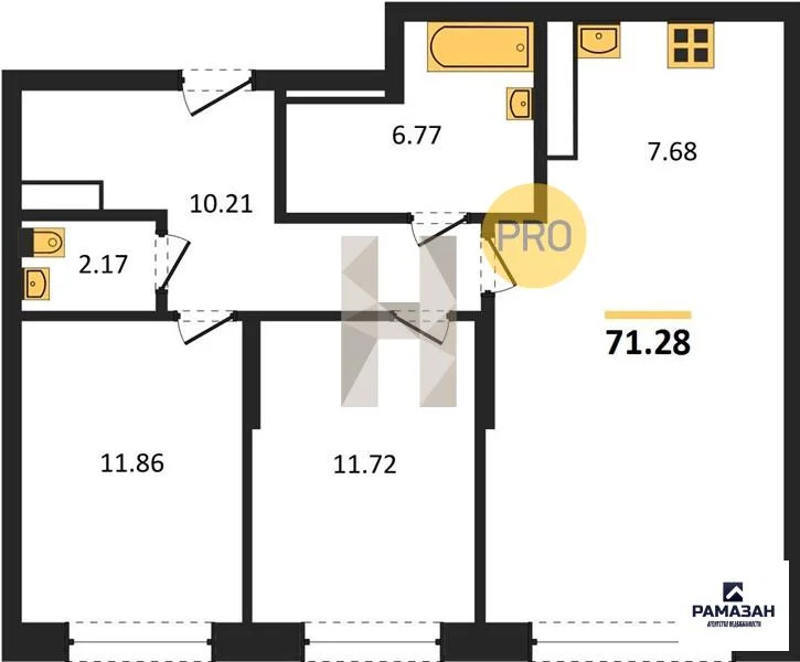 Продажа квартиры в новостройке, Казань, Ярышлар ул. - Фото 1