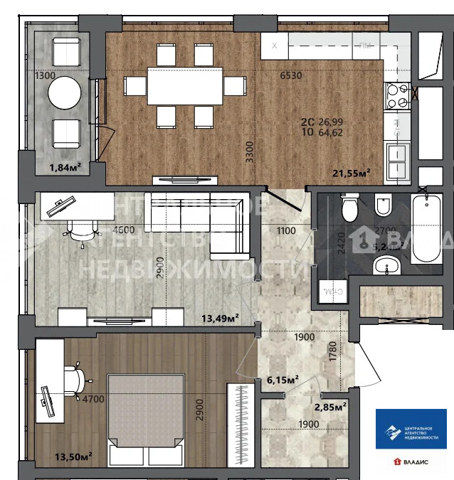 Продажа квартиры в новостройке, Рязань - Фото 9