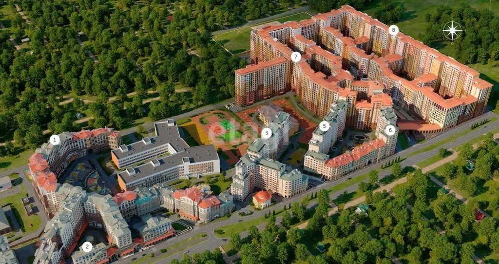 Продажа квартиры в новостройке, Развилка, Ленинский район, Римский ... - Фото 7