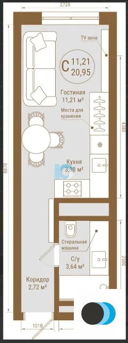Продажа квартиры, Уфа, Октября пр-кт. - Фото 21