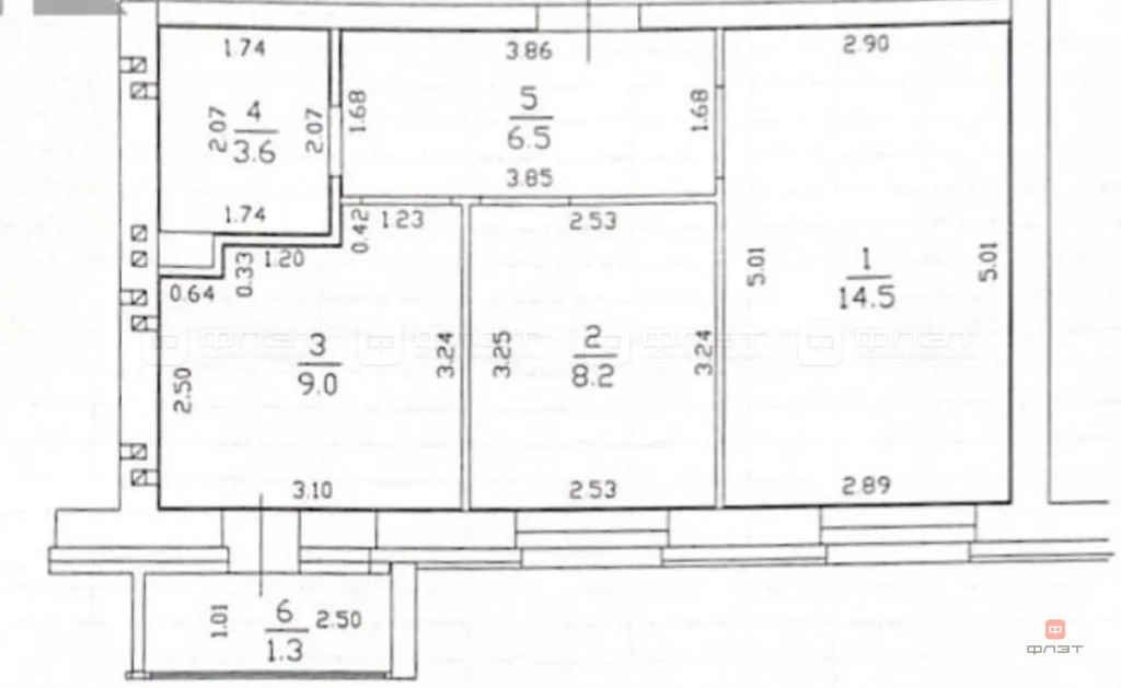 Продажа квартиры, Царево, Пестречинский район, ул. Петра Гаврилова - Фото 14