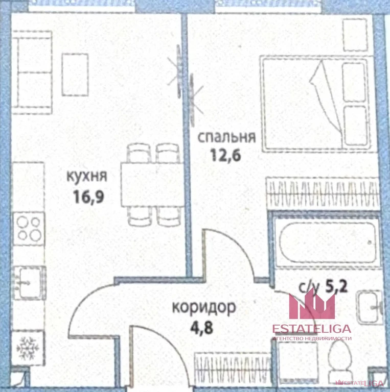 Продажа квартиры, улица Крузенштерна - Фото 1