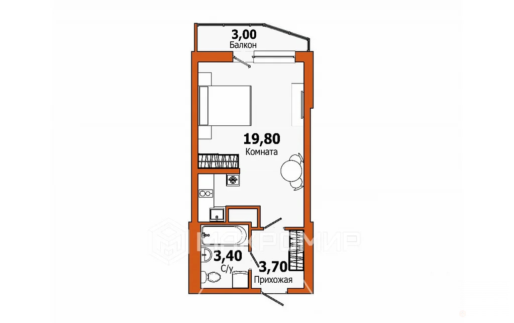 Продажа квартиры, Парголово, м. Парнас, ул. Заречная - Фото 4