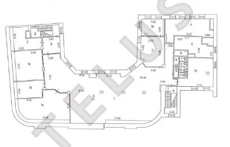 м. Полянка, ул Большая Полянка, 2 554 м2, "Продажа здания" (ном. ... - Фото 6