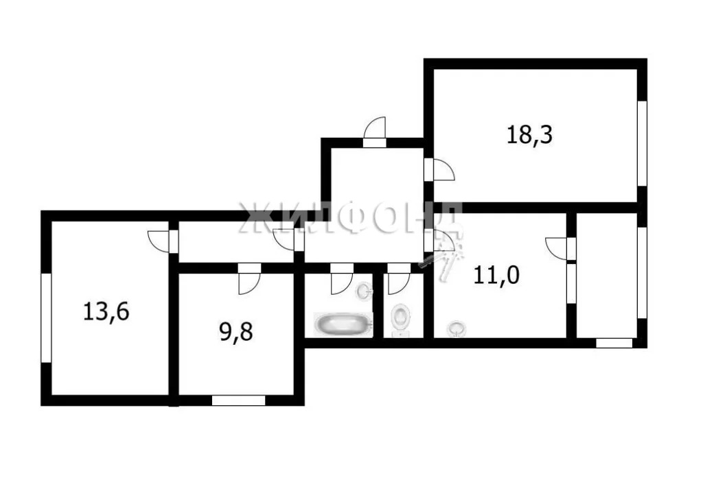 Продажа квартиры, Бердск, ул. Рогачева - Фото 10