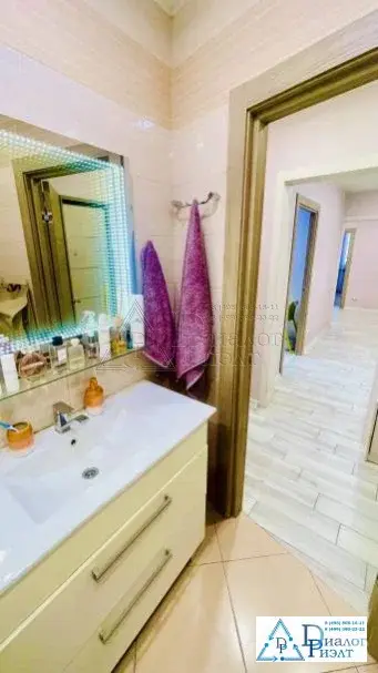 3-комн. квартира 76,1 м2 с евроремонтом в 10 мин. от МЦД-3 Люберцы - Фото 14