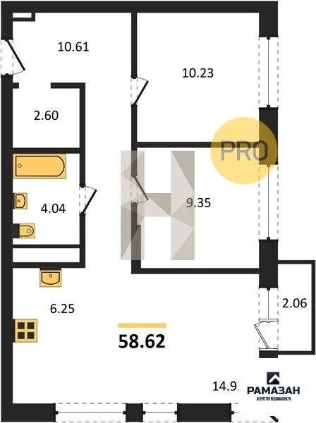 Продажа квартиры в новостройке, Казань, м. Проспект Победы, ... - Фото 1
