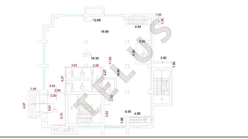 м. Красные ворота, Садовая-Черногрязская ул., 1561 м2, Здание (ном. ... - Фото 12