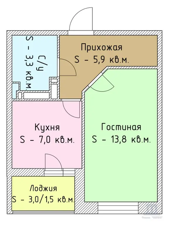 Продаю 1 к квартиру в Александровке Ростов-на-Дону ЖК Вересаево - Фото 13