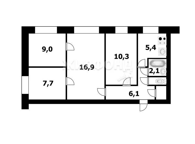 Продажа квартиры, Новосибирск, ул. Гоголя - Фото 0