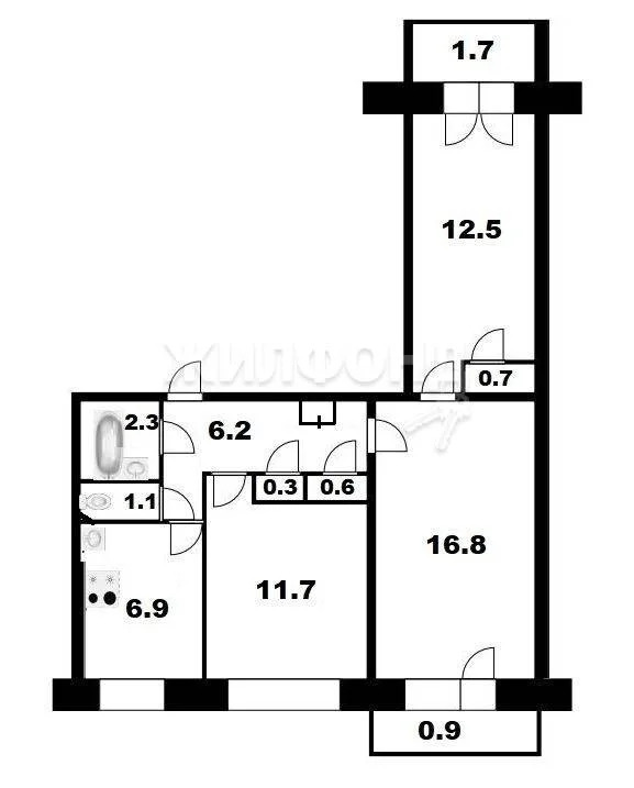 Продажа квартиры, Новосибирск, ул. Саввы Кожевникова - Фото 16