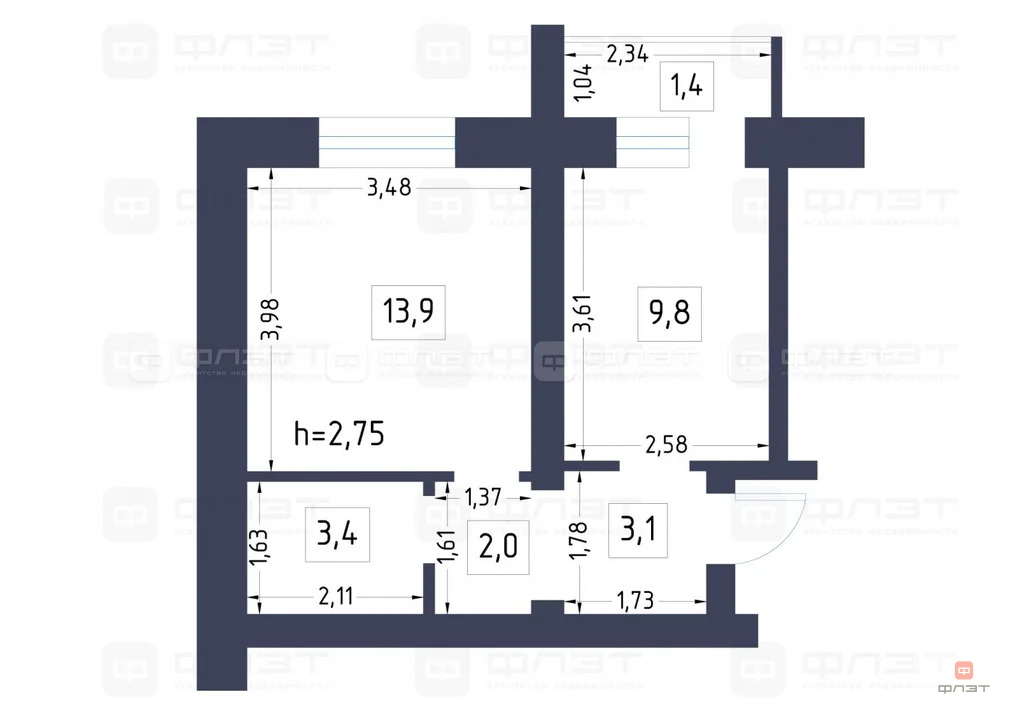 Продажа квартиры, Казань, ул. Чапаева - Фото 11
