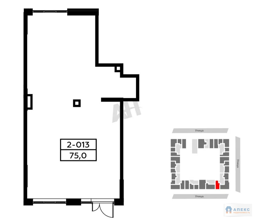 Продажа помещения (ПСН) пл. 75 м2 под , офис, медцентр, магазин, салон . - Фото 1