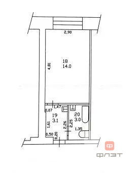 Продажа квартиры, Казань, ул. Татарстан - Фото 19