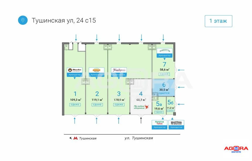 Продажа торгового помещения, м. Тушинская, ул. Тушинская - Фото 4