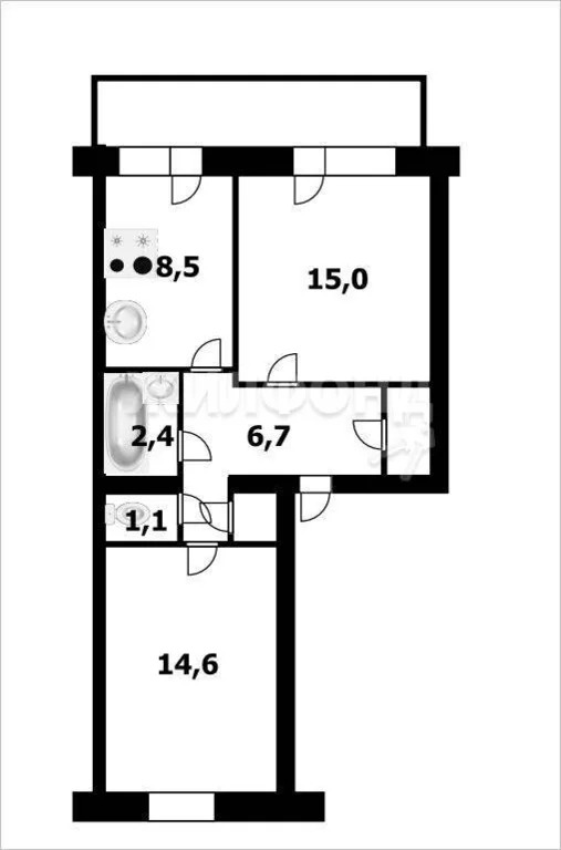 Продажа квартиры, Садовый, Новосибирский район, ул. Совхозная - Фото 10