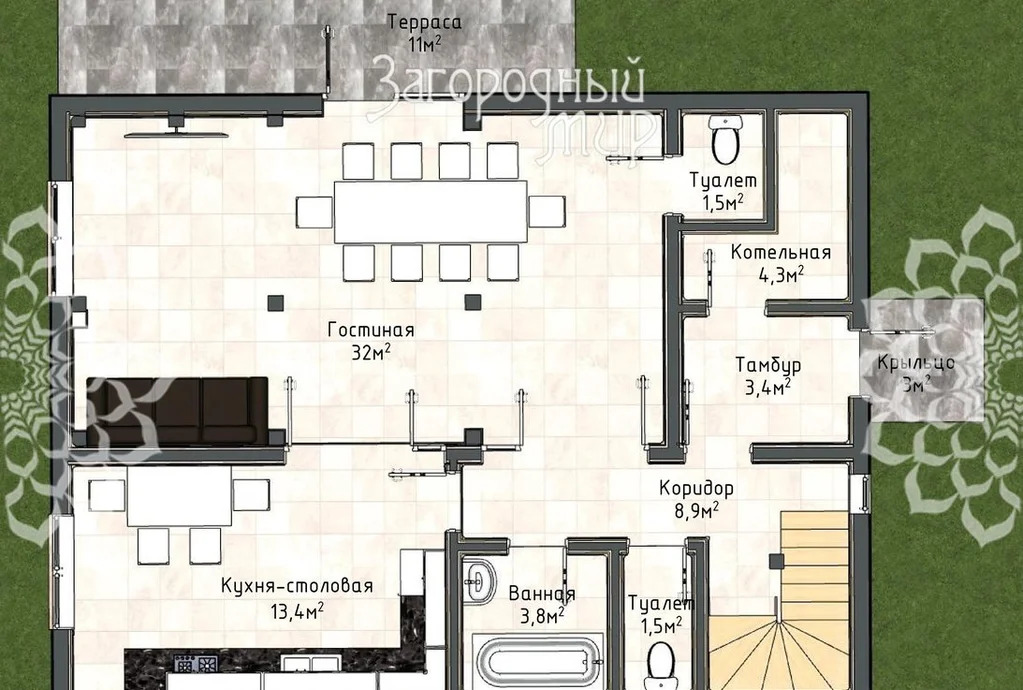 Продам дом, Варшавское шоссе, 32 км от МКАД - Фото 23