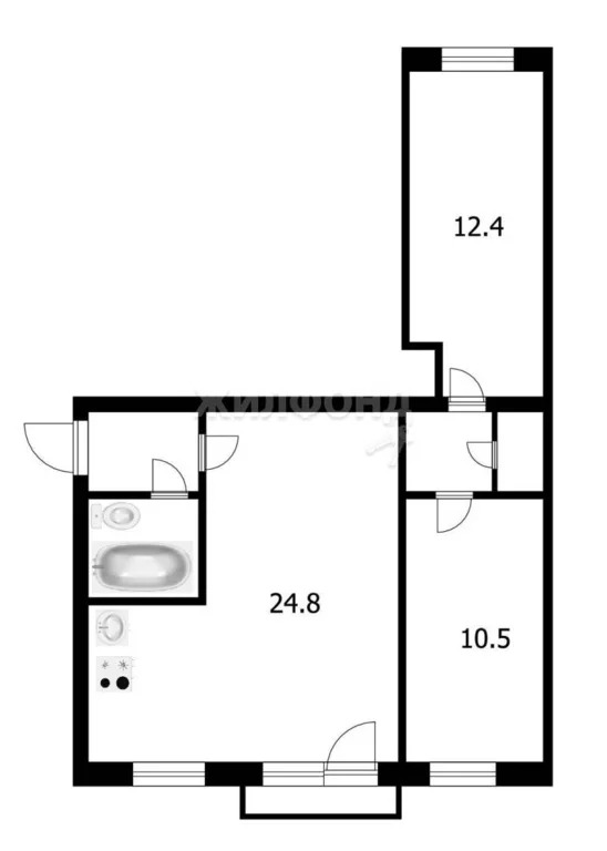 Продажа квартиры, Новосибирск, ул. Дуси Ковальчук - Фото 10