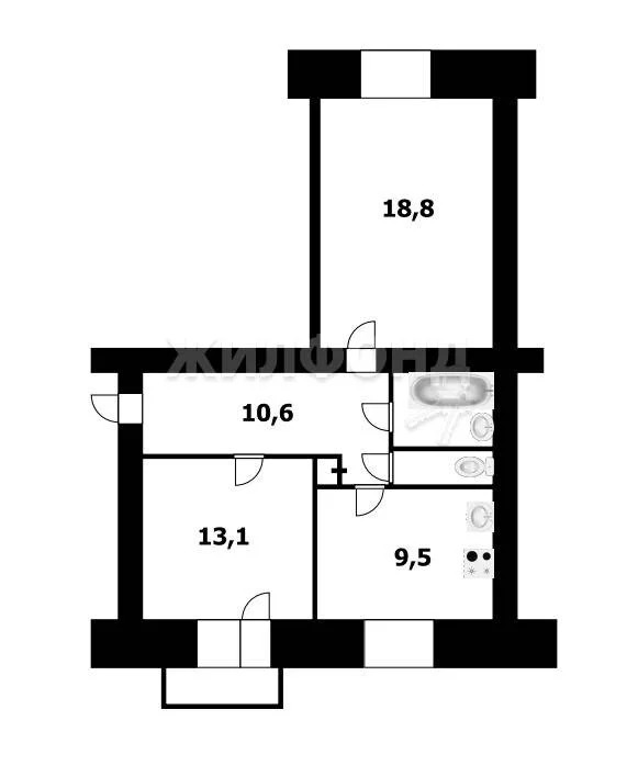 Продажа квартиры, Новосибирск, ул. Лазарева - Фото 15