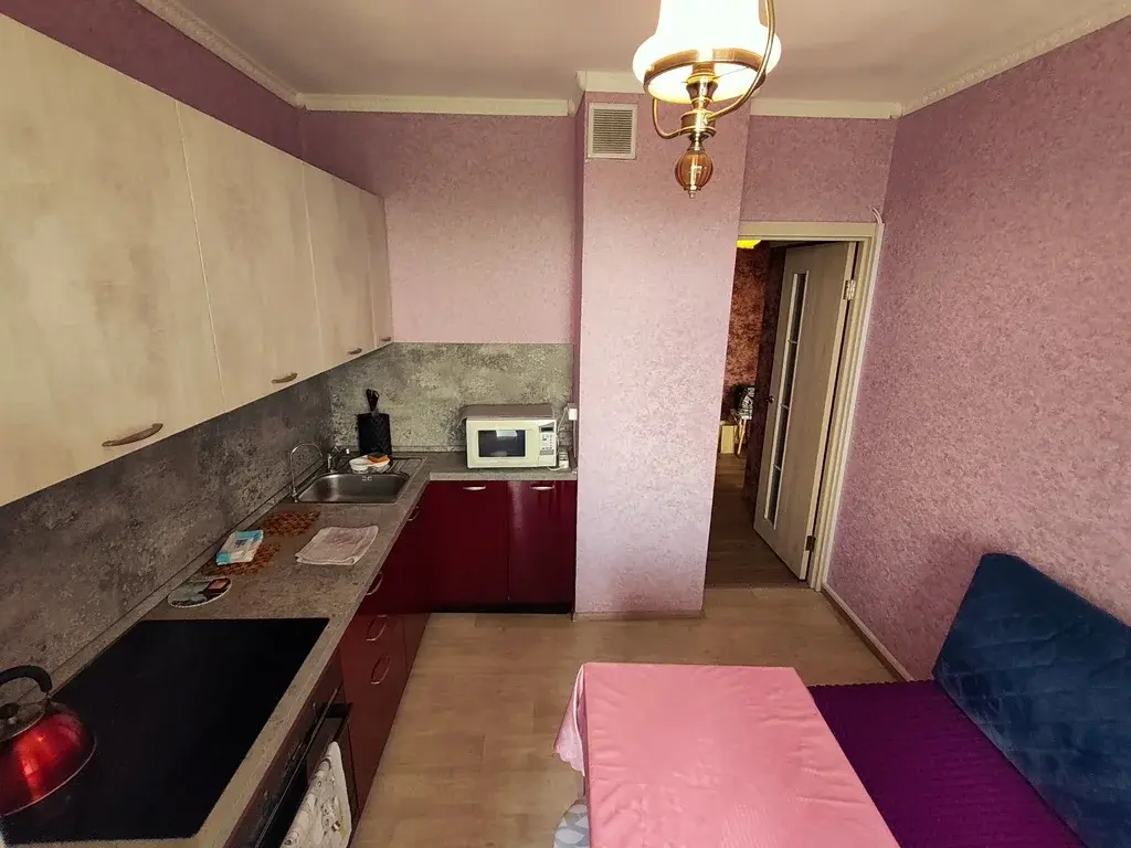 1-к. квартира, 39,3 м, 12/14 эт. - Фото 5
