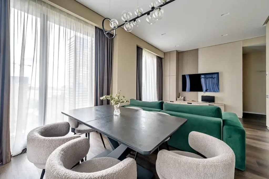 3-комнатная квартира с дизайнерским ремонтом в Prime Park | 89 м2, 14 - Фото 0