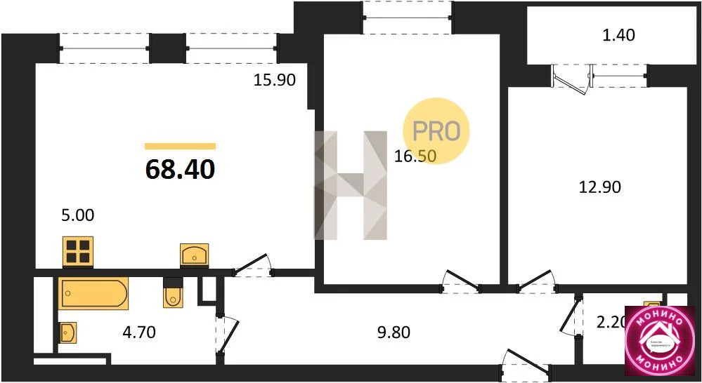 Продажа квартиры в новостройке, Братовщина, Пушкинский район, ... - Фото 0