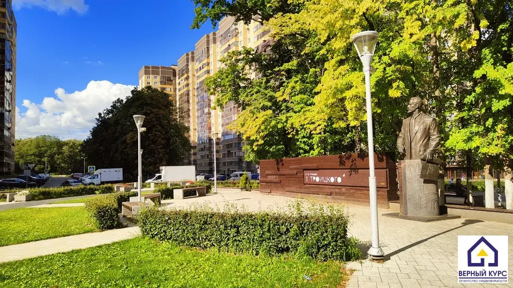 1-к. квартира, 43,7 м, 4/17 эт. - Фото 23