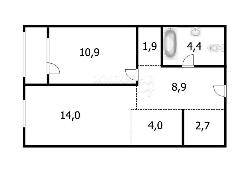 Продажа квартиры, Новосибирск, ул. Аникина - Фото 17