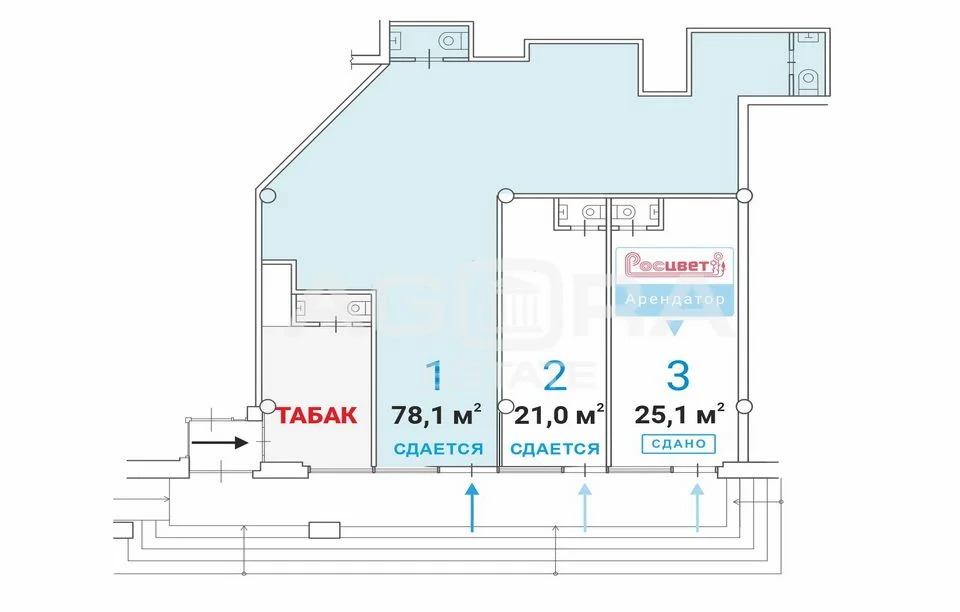 Аренда торгового помещения, ул. Уральская - Фото 2