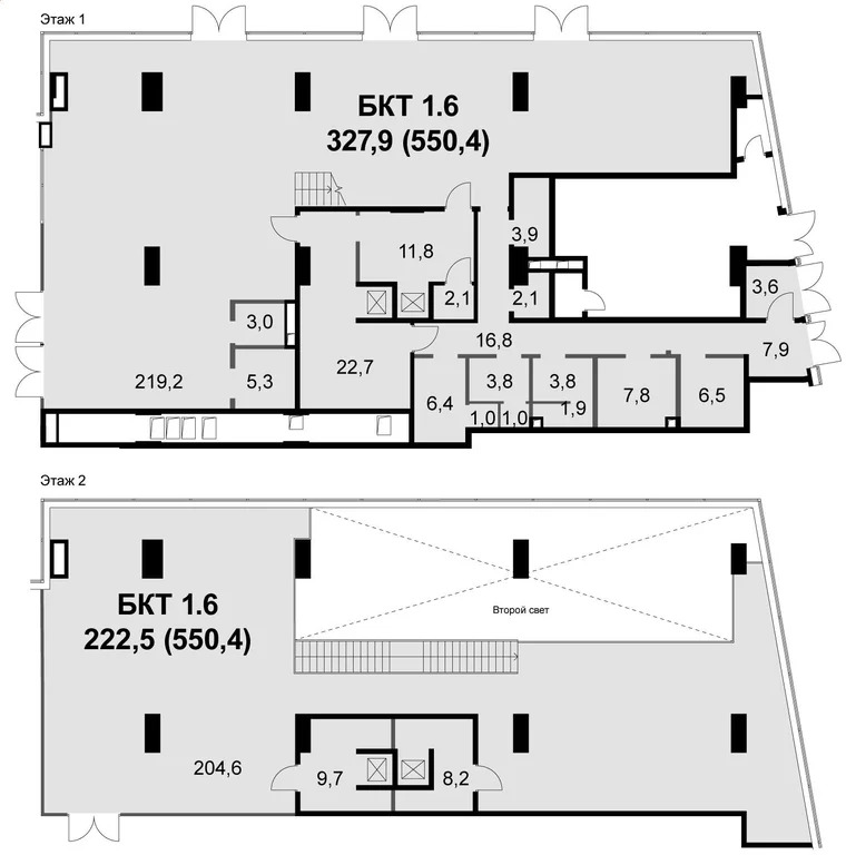 Аренда помещения 550.4 м2 - Фото 8