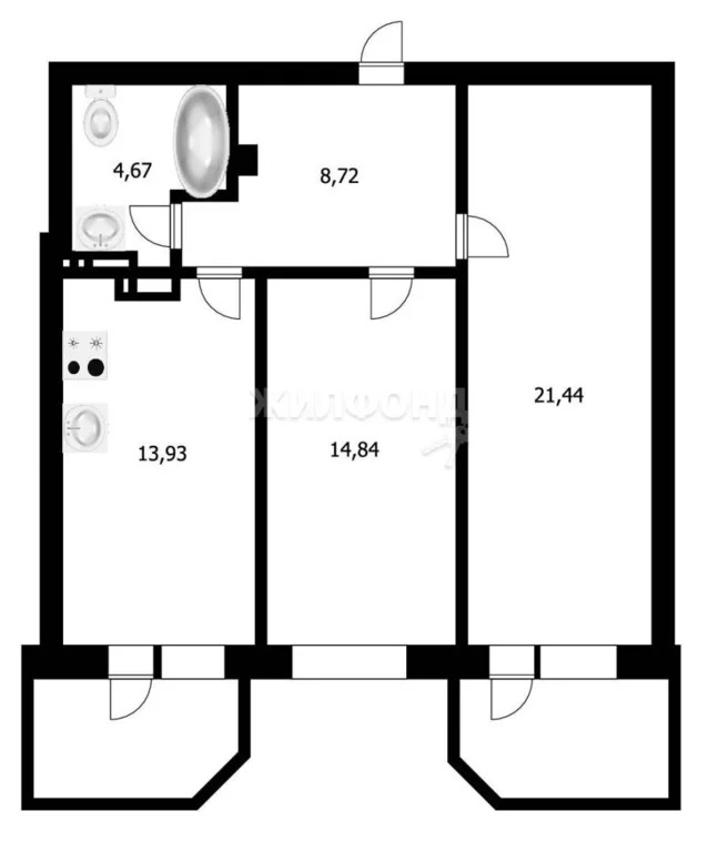 Продажа квартиры, Новосибирск, ул. Дуси Ковальчук - Фото 0