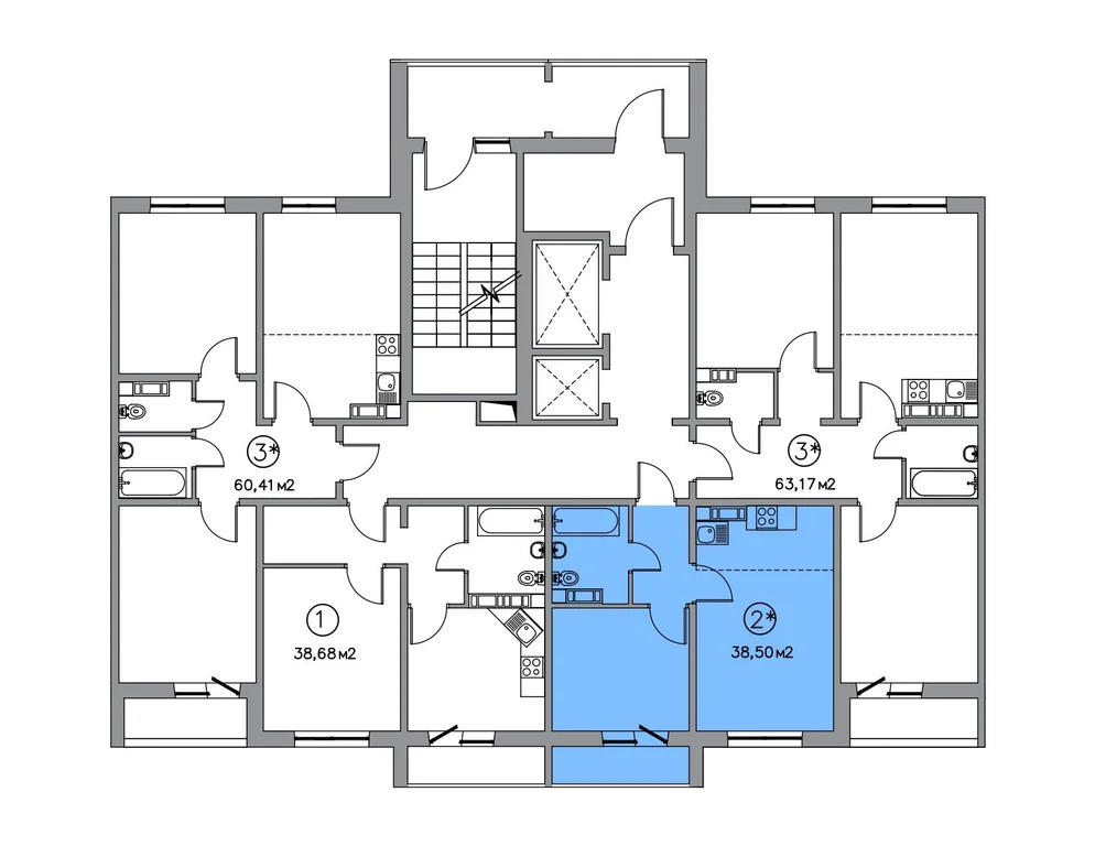 Продажа квартиры в новостройке, Оренбург, Победы пр-кт. - Фото 12