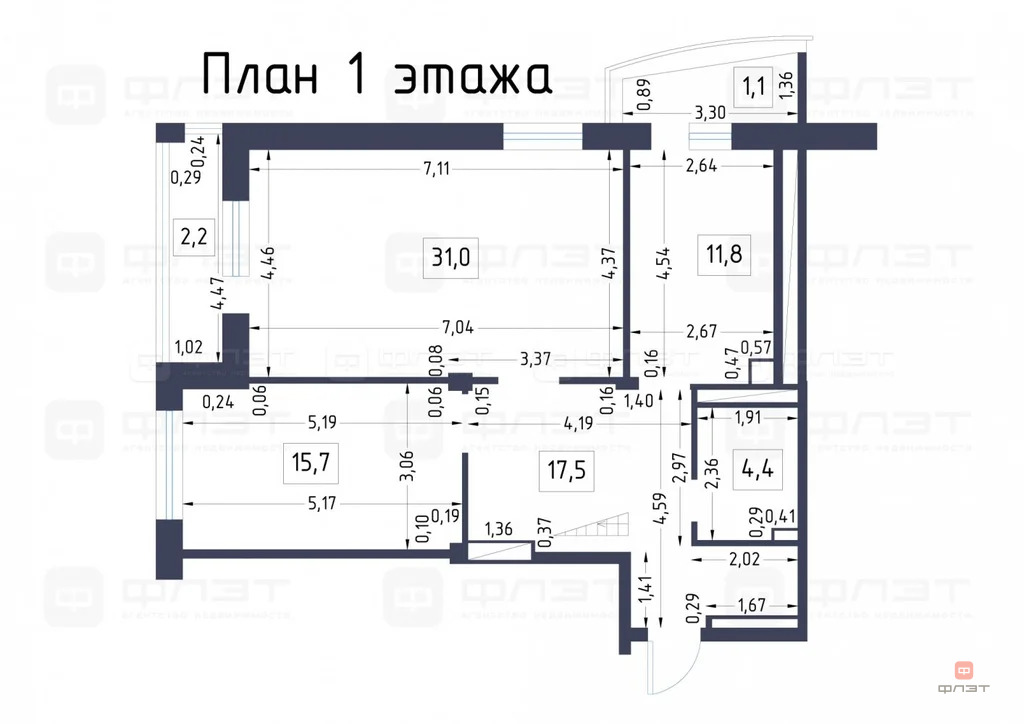 Продажа квартиры, Казань, тракт. Сибирский - Фото 24