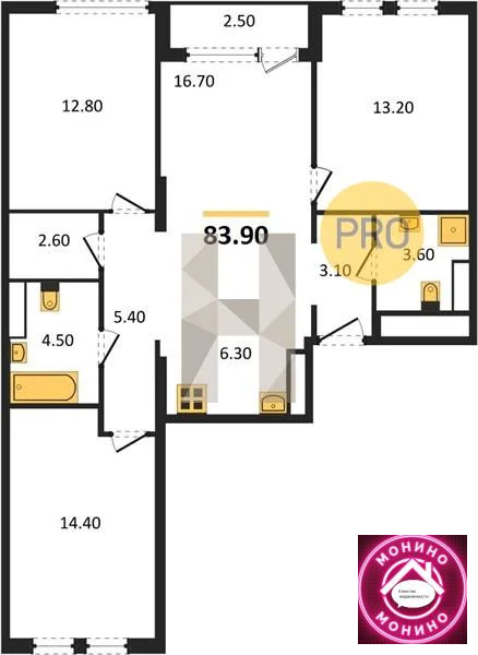 Продажа квартиры в новостройке, м. Бунинская Аллея, ул. Бартеневская - Фото 0