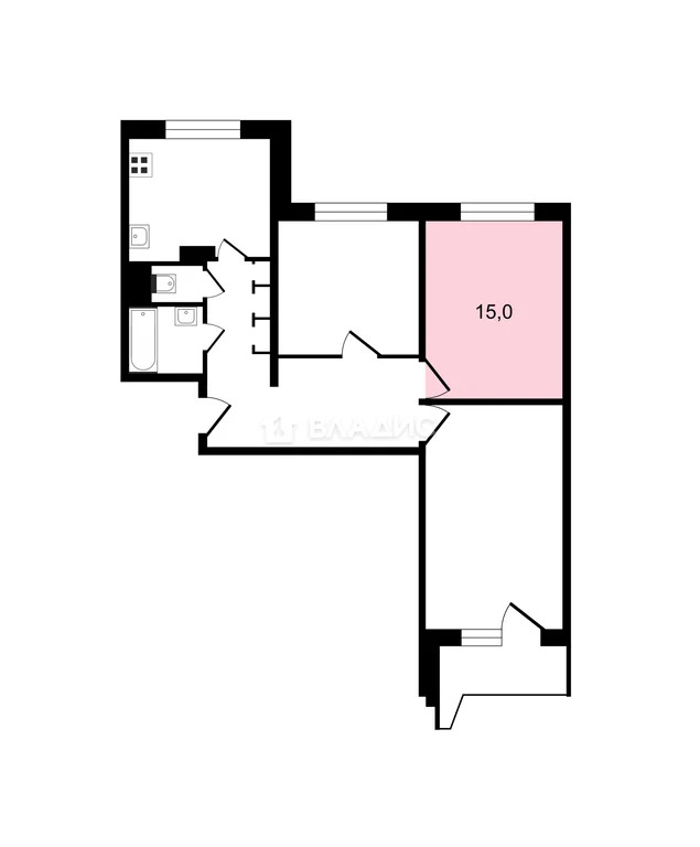 Москва, Братеевская улица, д.21к2, комната на продажу - Фото 7