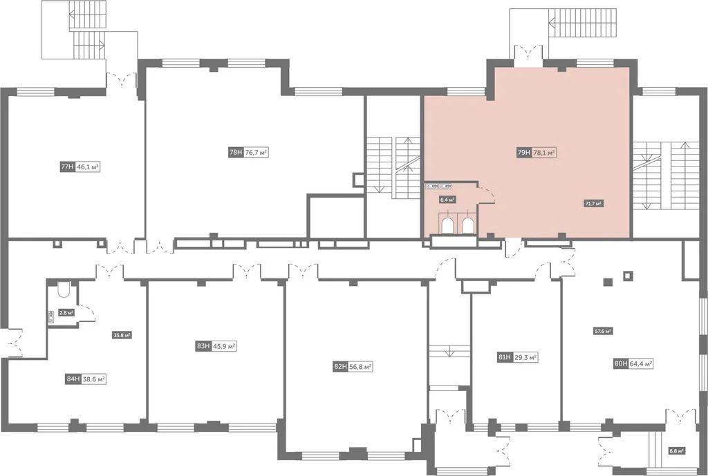 Продается ПСН 78.1 м2 - Фото 1