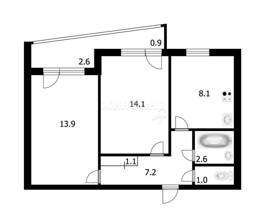 Продажа квартиры, Бердск, ул. Красная Сибирь - Фото 13