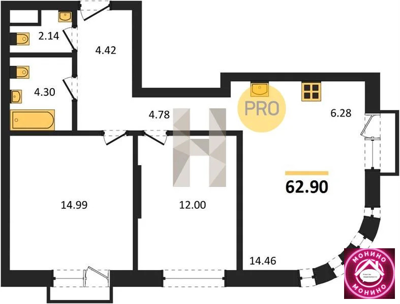 Продажа квартиры в новостройке, м. Соколиная Гора, 8 Соколиной Горы ... - Фото 0