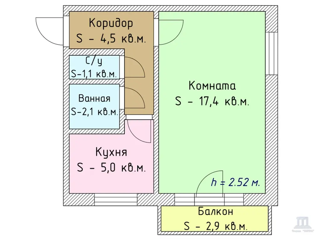 Продаю 1 к квартиру в Александровке в Ростове-на-Дону ост Руднева - Фото 13