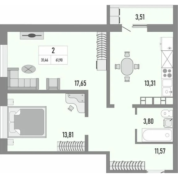 Продажа квартиры в новостройке, Оренбург, ул. Юркина - Фото 20