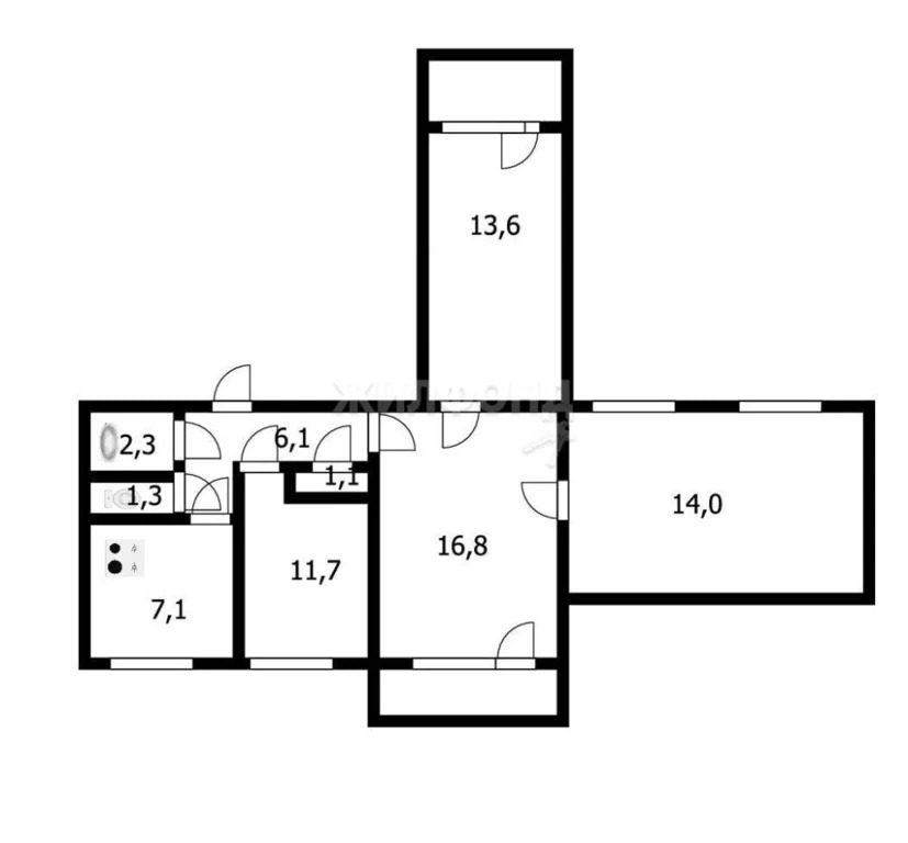 Продажа квартиры, Новосибирск, ул. Железнодорожная - Фото 12