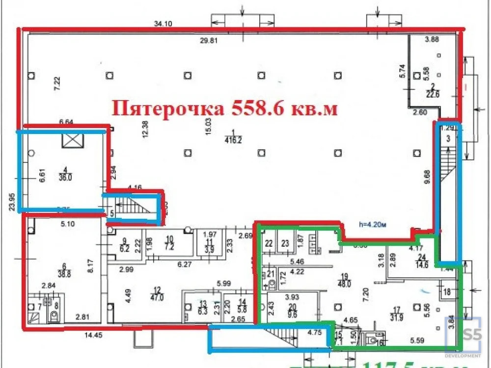 Продажа офиса, м. Домодедовская, Ореховый б-р 9 - Фото 8