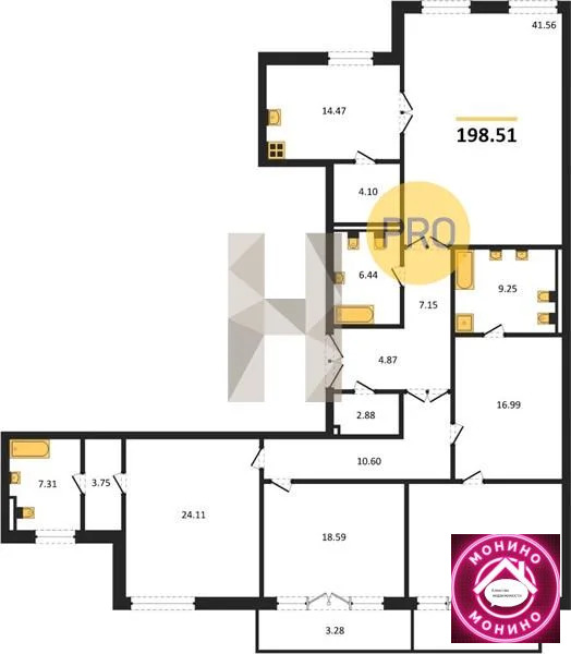 Продажа квартиры в новостройке, м. Арбатская, Крестовоздвиженский пер. - Фото 1