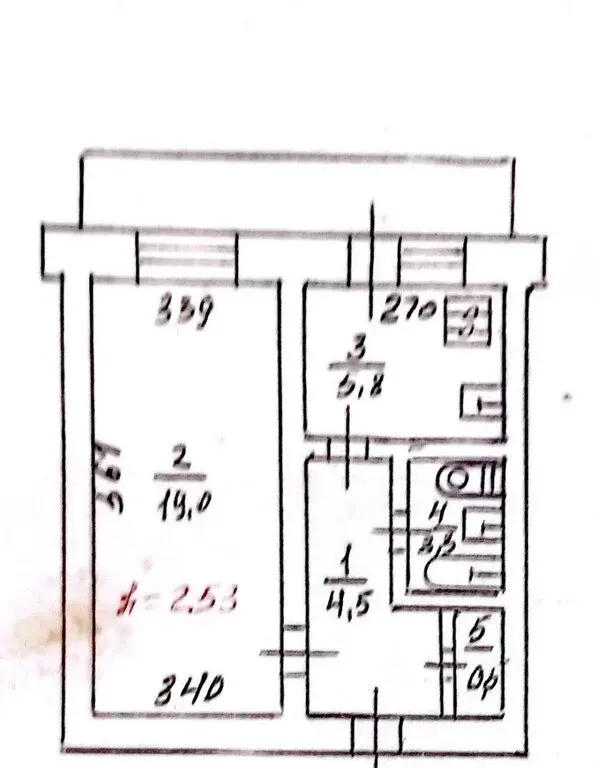 Продам однокомнатну на Генерала острякова 193 - Фото 19