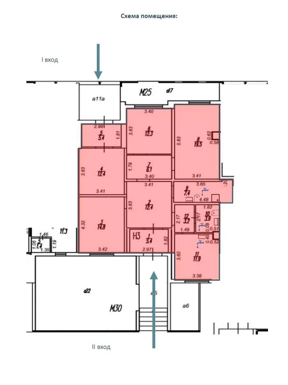 Аренда офиса 115 м2 - Фото 2