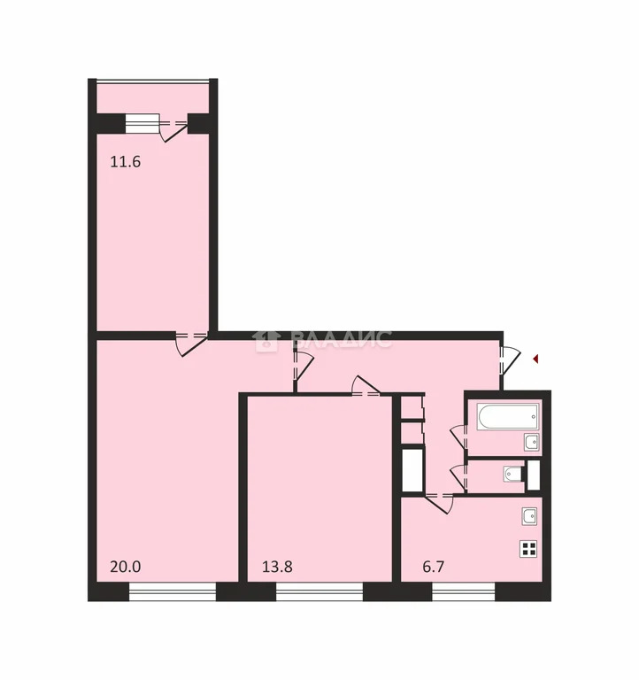 Москва, Шипиловская улица, д.25к1, 3-комнатная квартира на продажу - Фото 34